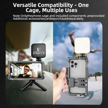 Smartphone Video Handheld Cage Kit Phone Cage Rig Kit for Iphone16 detail image