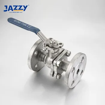 JAZZY Stainless Steel 2PC 3PC Flanged Ball Valve with Mounting Pad Wafer Flanged Ball Globe Gate Valve Stainless steel valve
