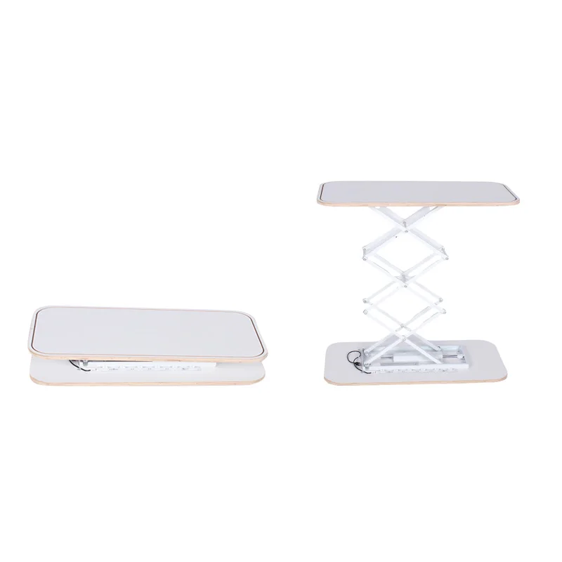 Trade Show Display Table Rectangle Pop up Counter Foldable Trade Show Counter Desk Pop up Booth Table With LED Light
