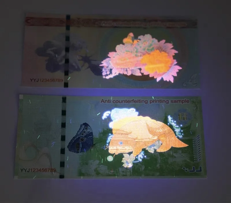 Qiang Qiang Paper Indian Custom High Quality Cotton Paper Security Paper 40gsm 45gsm 90gsm with Uv Invisible Fiber