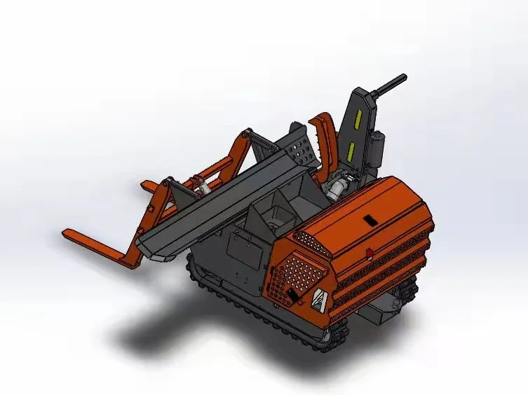 Auto Firewood Processor RoboSplitter with 6way Wedge Log Splitter