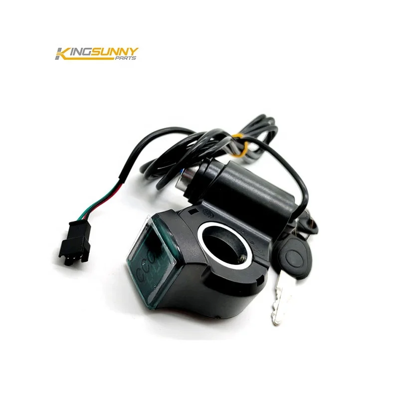 Interrupteur D'Activation Avec Clés Pour Kugoo M4 - Écran Digital Trottinette Électrique