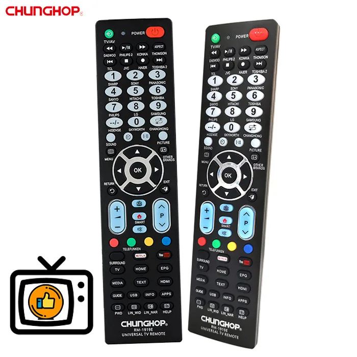 CHUNGHOP E-T919 Telecomando universale per TV LED TOSHIBA / TV LCD