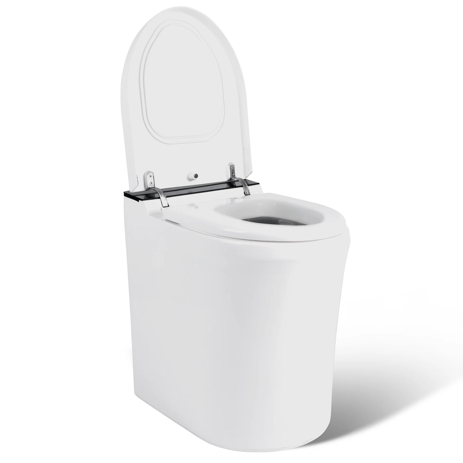 JP Waterless Incinerating Toilet Electric Self Contained Toilet for RV Camper Van Tiny Home Off-Grid Cabin Boat