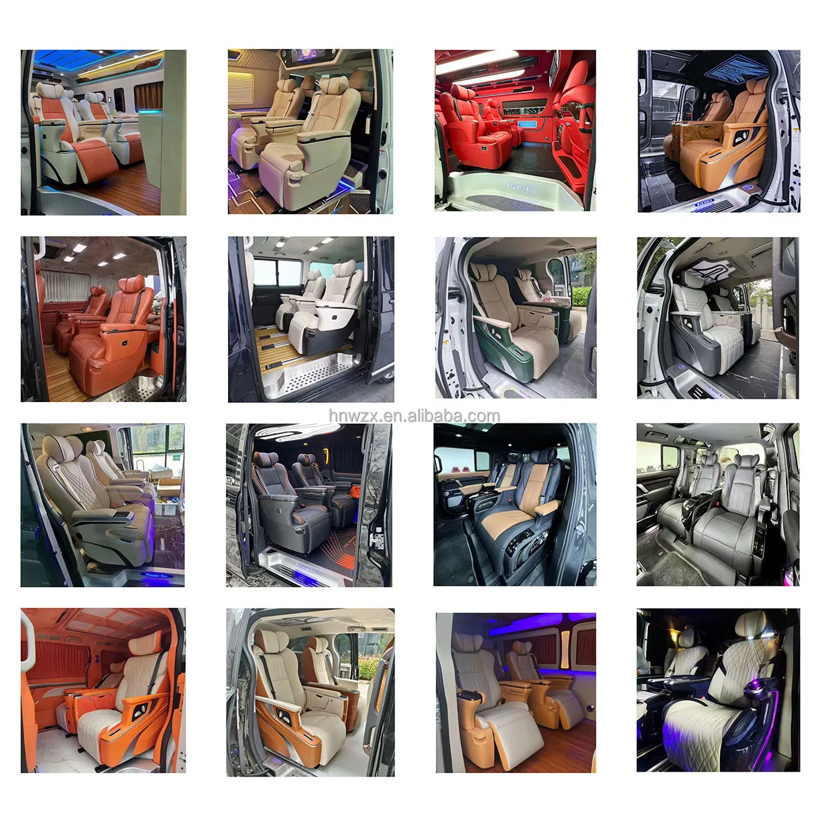 V-class W447 Best Selling Modified Car Seat Interior Luxury Universal Van Seat First Class VIP Seat