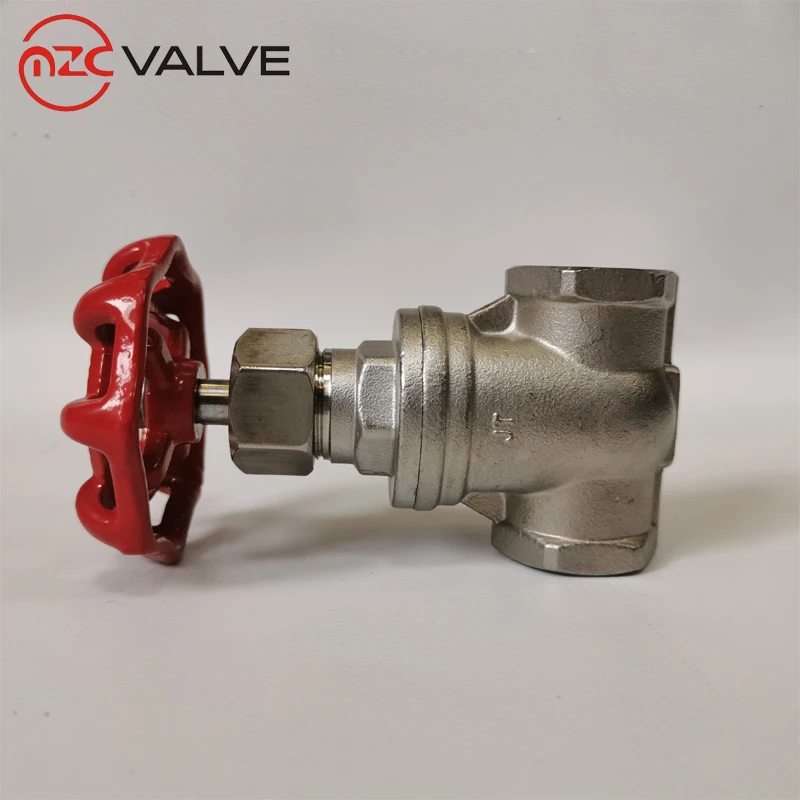 Manual Slide Gate Valve Female Threaded Ends 200PSI 304 Stainless Steel Water Gate Valve Price
