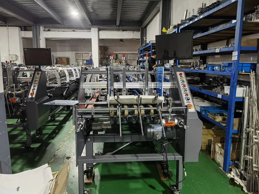 product zh 900xc modular multifunction fully automatic 4 and 6 corner box folder gluer machine-18