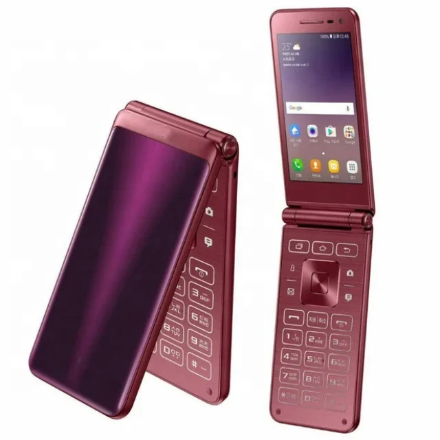 For Sam Folder2 G160N Single Sim Original Unlocked Android Super Cheap Smart Touchscreen Flip Mobile Cell Phone