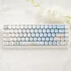 คีย์บอร์ด White-M68 + คีย์แคป M-OA Haimian