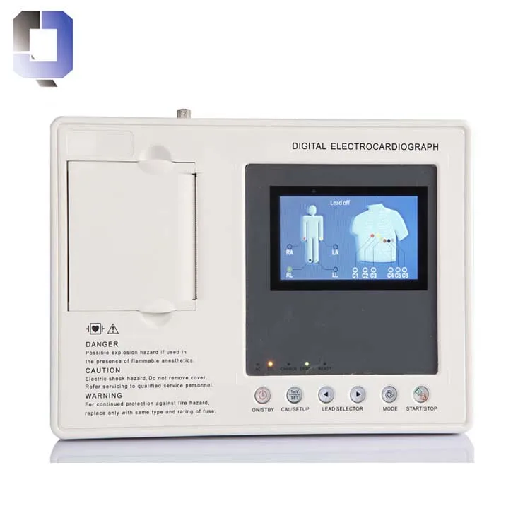 ECG-1903B portable 4.3inch display screen 3 Channel ECG machine with Electrocardiograph-121045