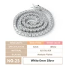 6MM chain + Rodium plated