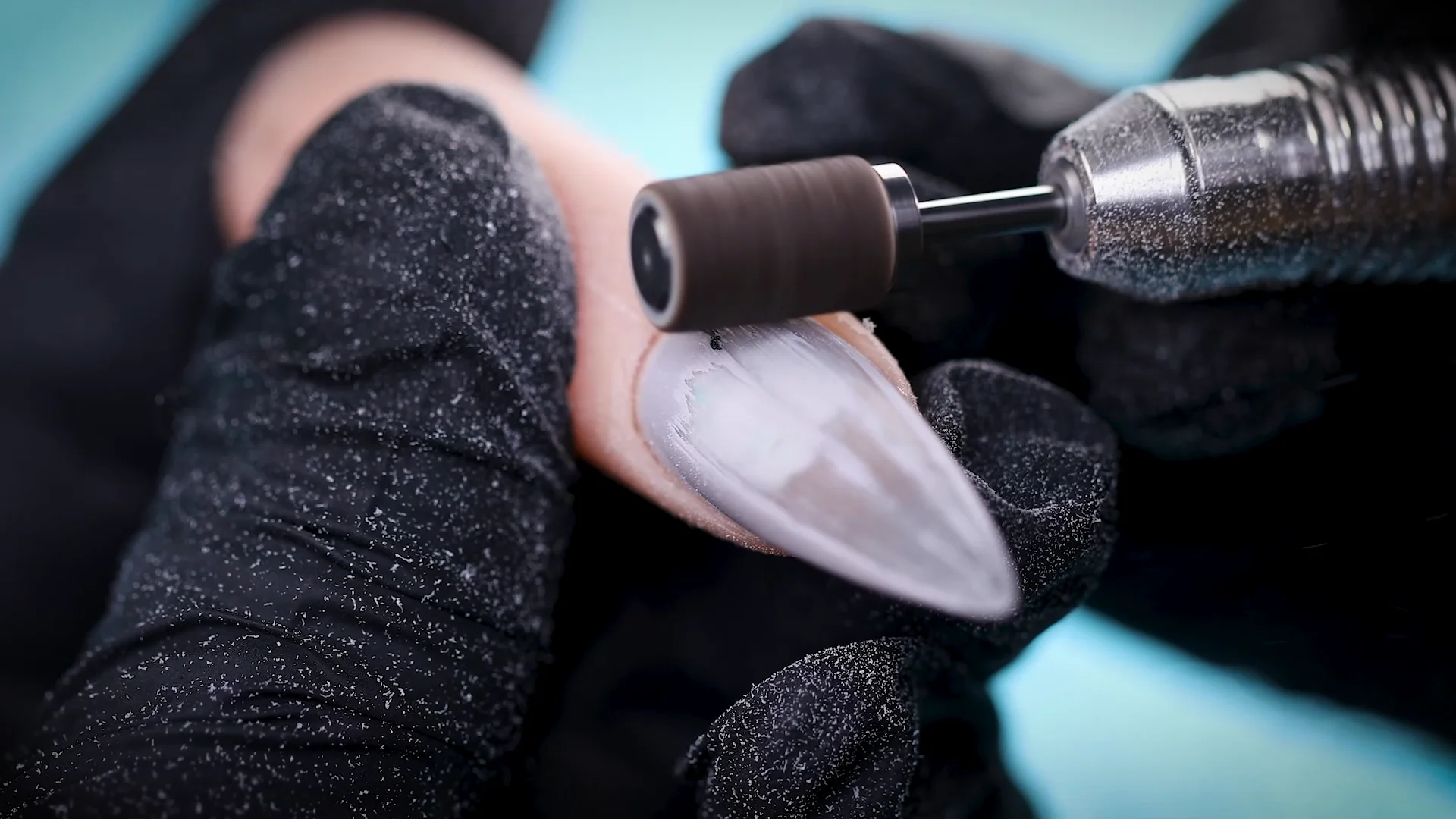 Fully Automated Production Sanding Band Nail Drill Bit Red Black Pink