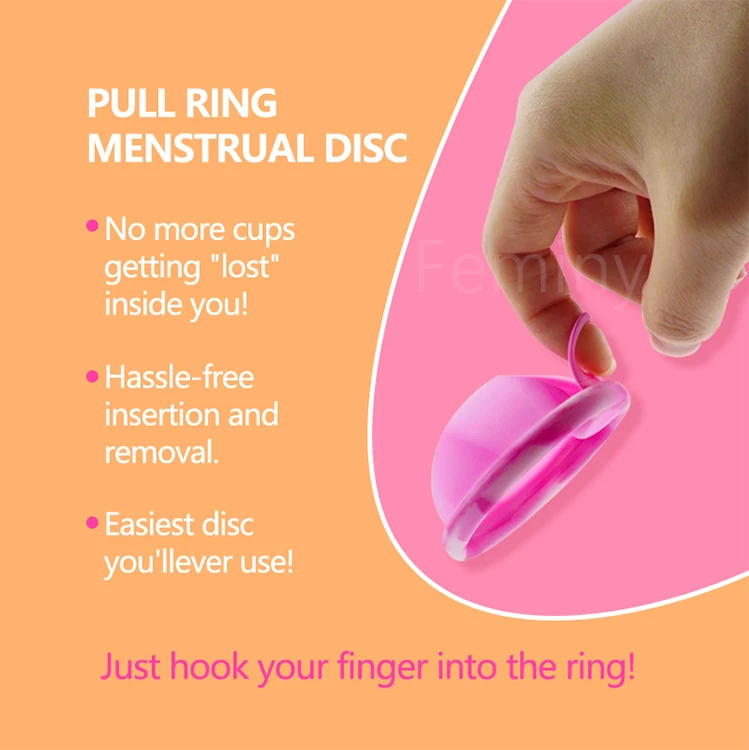 Eco Friendly Feminine Hygiene Reusable Menstrual Disc And Holder Silicone Sterilizer Case Buy 9713