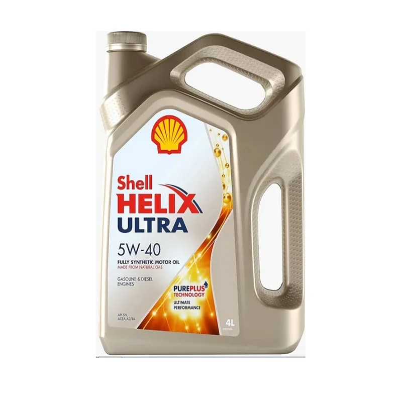 Shell HELIX ULTRA 5W-40 Motor Oil - 4 Liter Full Synthetic Lubricant