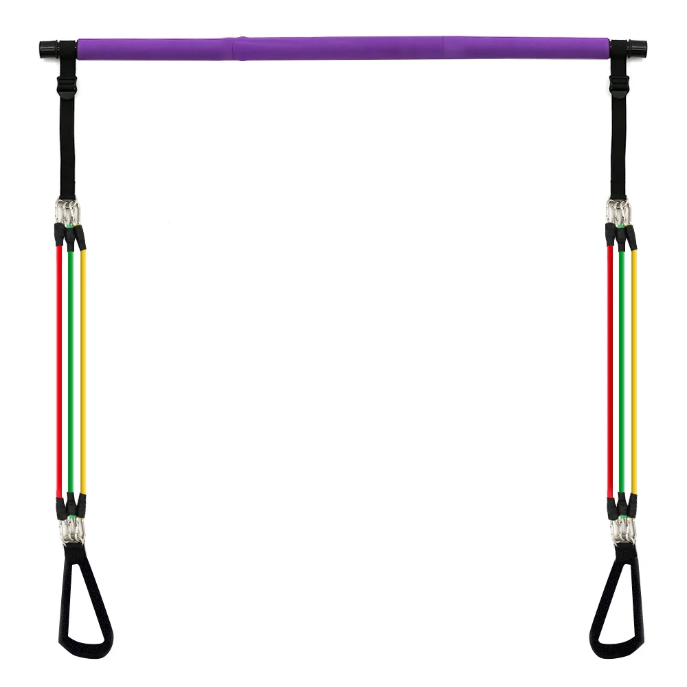 GEDENG Portable Home Gym Workout Kit Fitness Balance Board  Body Workout Resistance Band Set