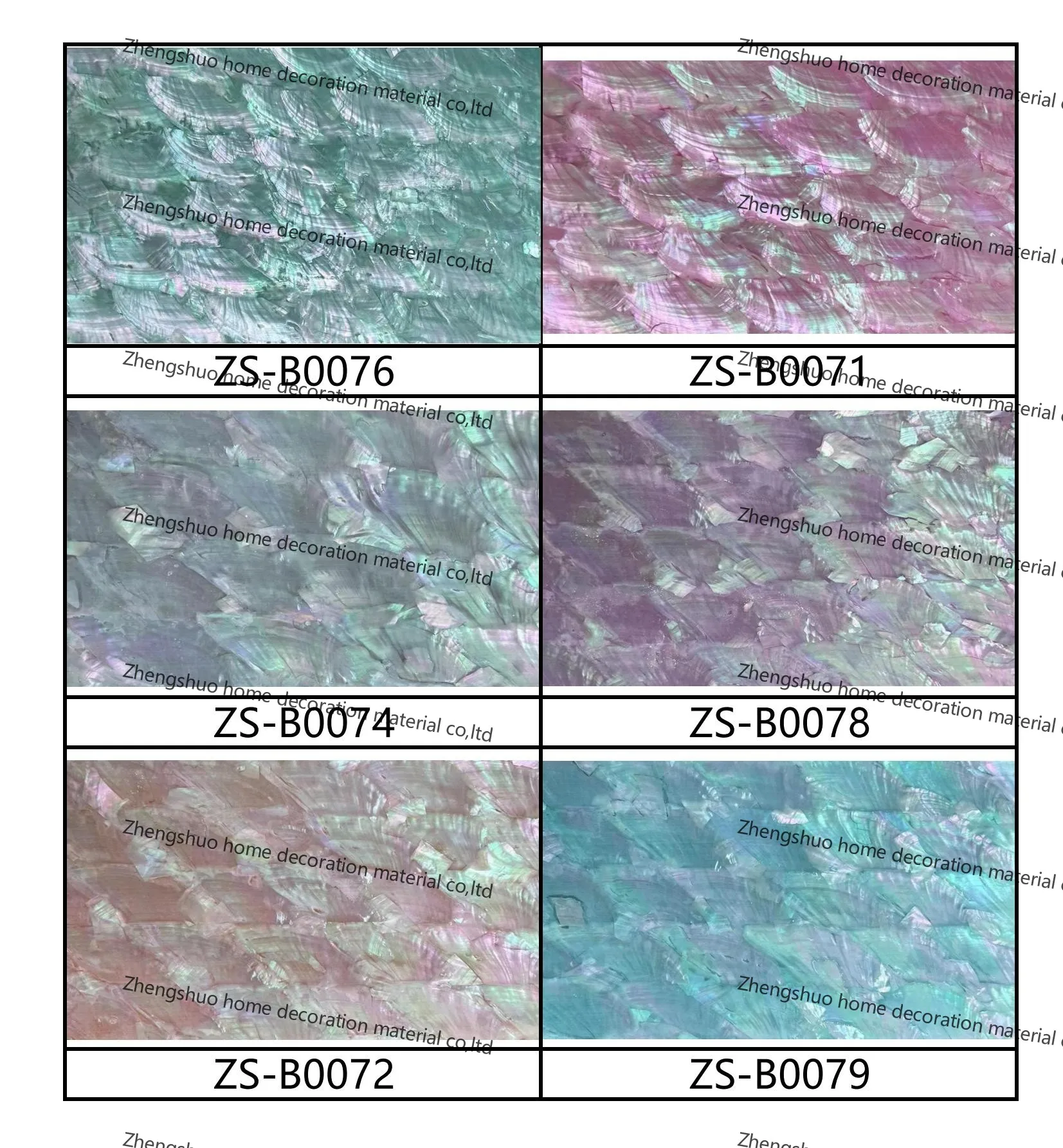 Natural Abalone Shell Paper Paua Sea Shell for Furniture Art Crafts ...