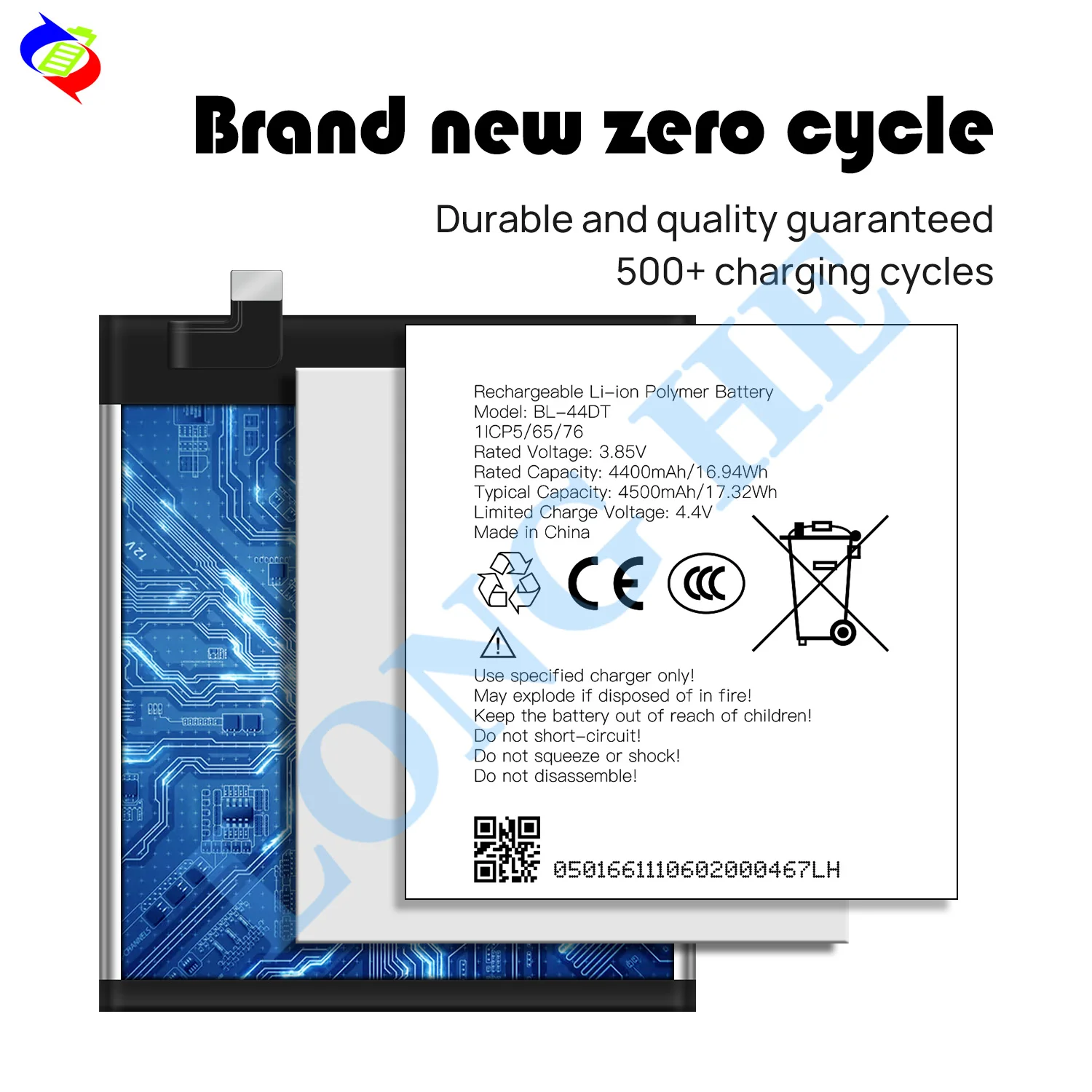 High Capacity Replacement Battery for Tecno, Suitable for Tecno Y2