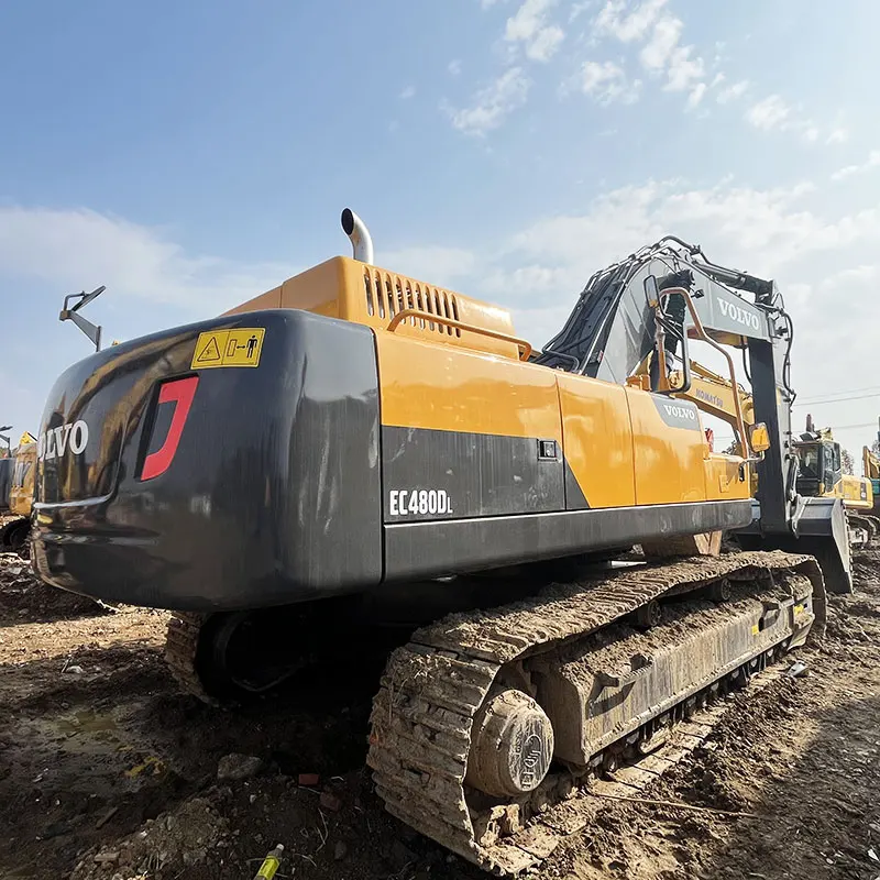 Heavy Equipment Used Excavator Original VOLVO EC480D 210 240 Hydraulic ...