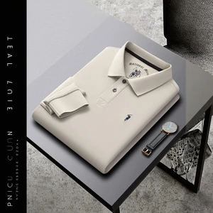 Authentic Paul Style 100% Cotton Long Sleeve Casual Men's Solid Embroidered Anti-pilling Fleece Shirt with Blank Design