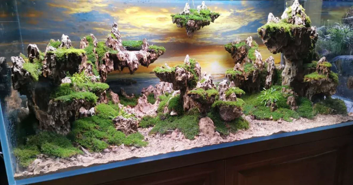 Decoración Para Acuario - Naufragio Y Rocalla De Resina, Diseño Realista