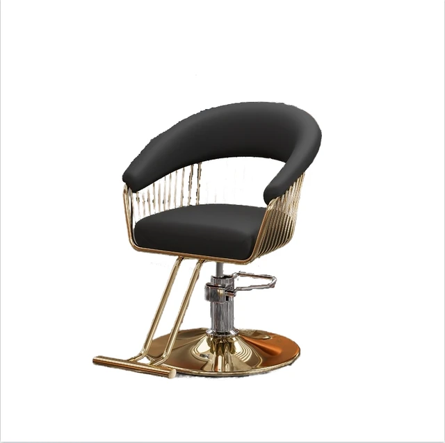 Factory outlet multifunctional human mechanics PU leather barber chair hairdressing chair hair salon chair with footrest