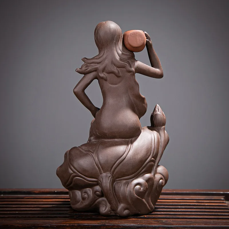 BARATTOLO REALIZZATO IN CERAMICA 12 X 17 CM PER IL CAFFÈ USATO COME NUOVO