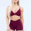 Reggiseno rosso+pantaloncini