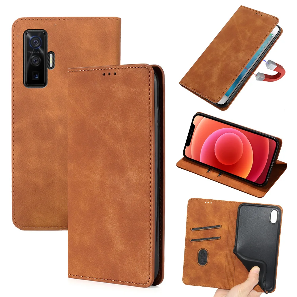 Leather Wallet Phone Case for VIVO High Quality Stylish