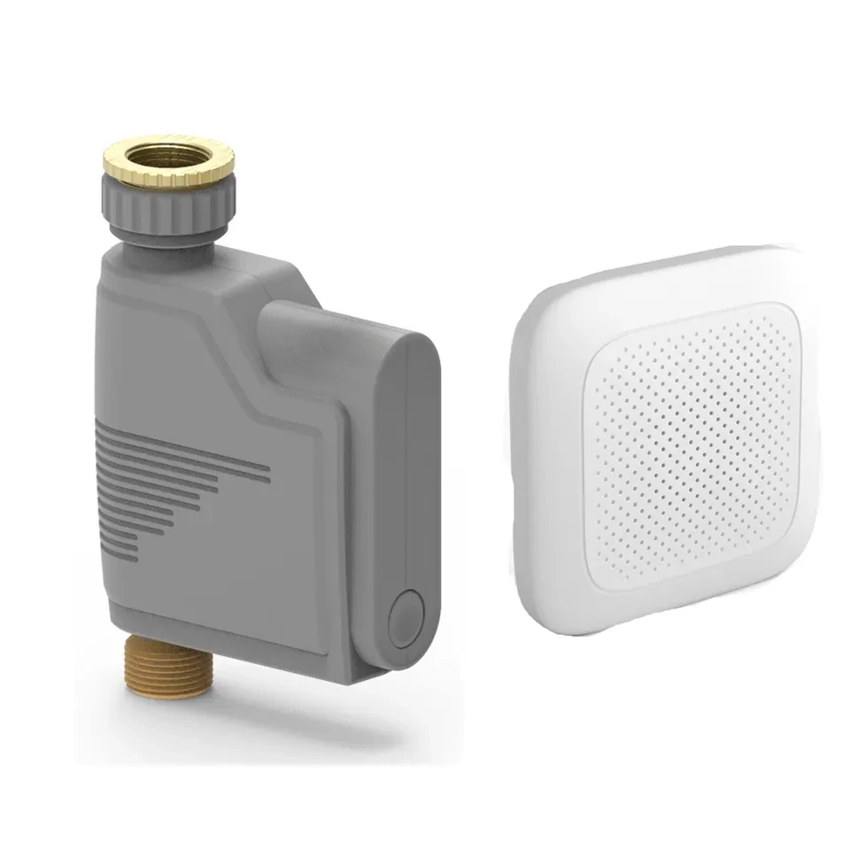 Tuya Zigbee  Water Flow Monitor WIFI Smart Sprinkler Timer Wireless Water Valve for Garden Irrigation System