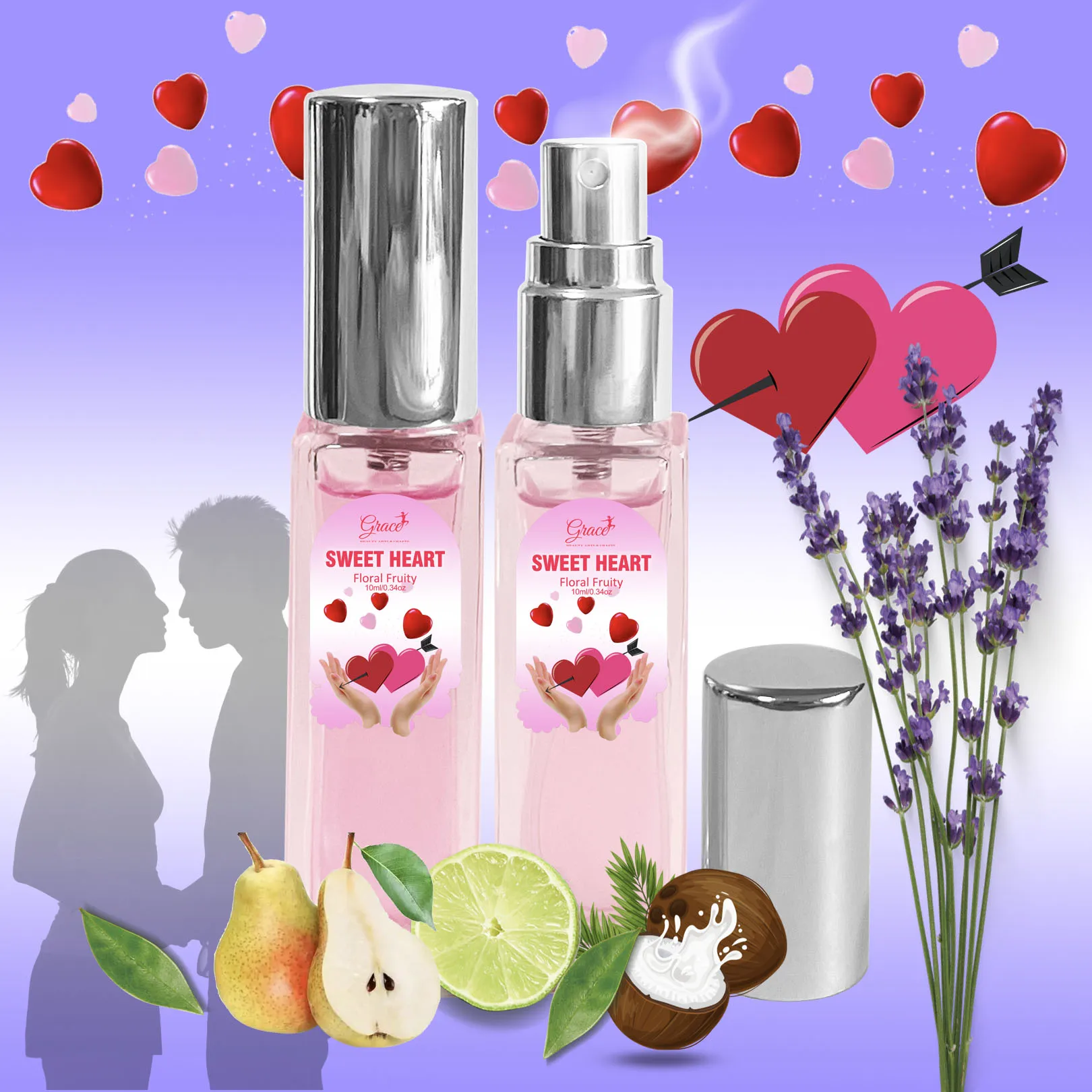 Floral Scents Sweet Fruity Perfume HOT Flower Best Sweet Floral