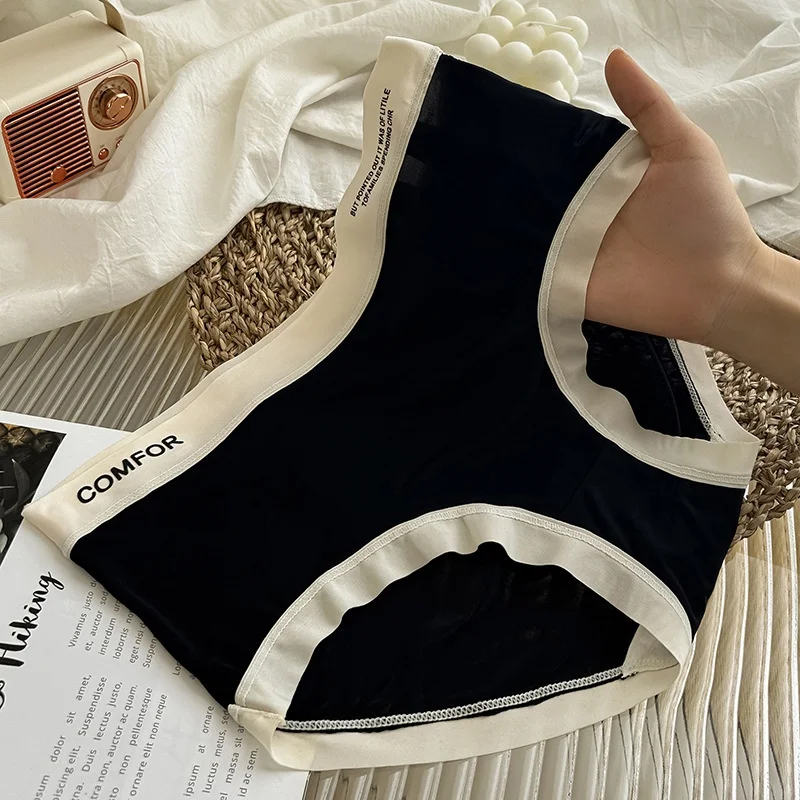 Mid-Rise Hipster Women's Ice Silk Antibacterial Quick-Drying Seamless Mask Pants with Co aperçu 6