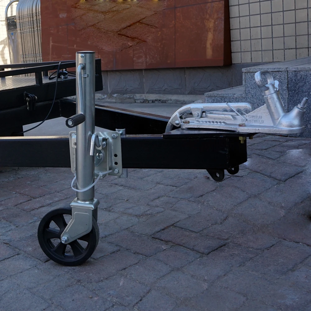 New Arrival 3.5 Ton tandem Car Trailer Mini Excavator Trailer Aluminum Car Trailer Heavy Duty for Sale