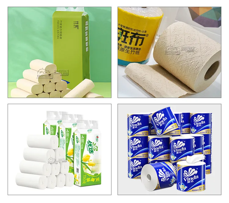 Tissue Toilet Paper Making Machine Production Line Jumbo Roll Toilet