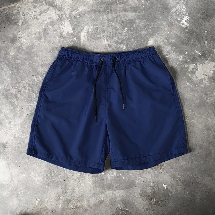 Short de bain personnalisé en Nylon pour hommes, couleur unie, vêtements de plage, vente en gros, 492_voghion.com