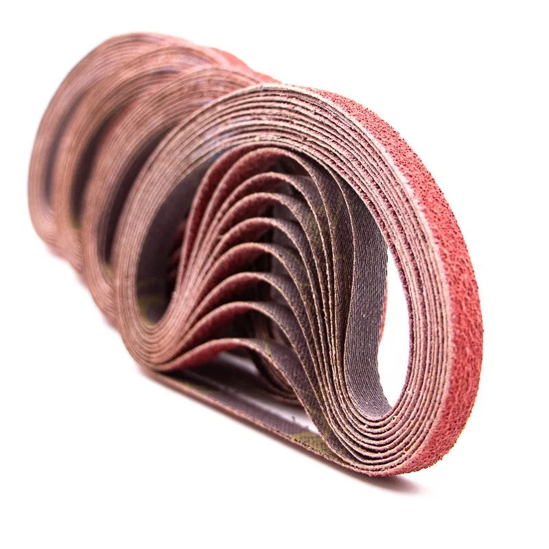 Abrasive Tools 984F 10X330mm Ceramic Sanding Belt Sand Belt for Grinding Metal Wood Stainless Steel and Paint