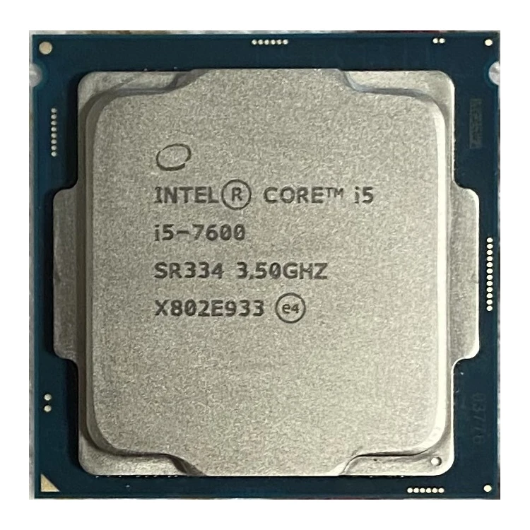 Intel Core i5 7600 Processor 4 Cores up to 4.1 GHz 65W DDR4 Memory 