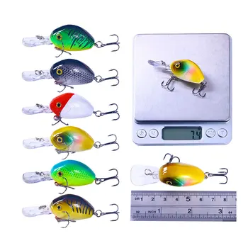 Cheery Micro Long Tongue Lure Bait 7.4g Floating Plastic Fish Bait Small Fat Lure for Sea Fishing Grouper Bass and Pike Target – Lure – view 4