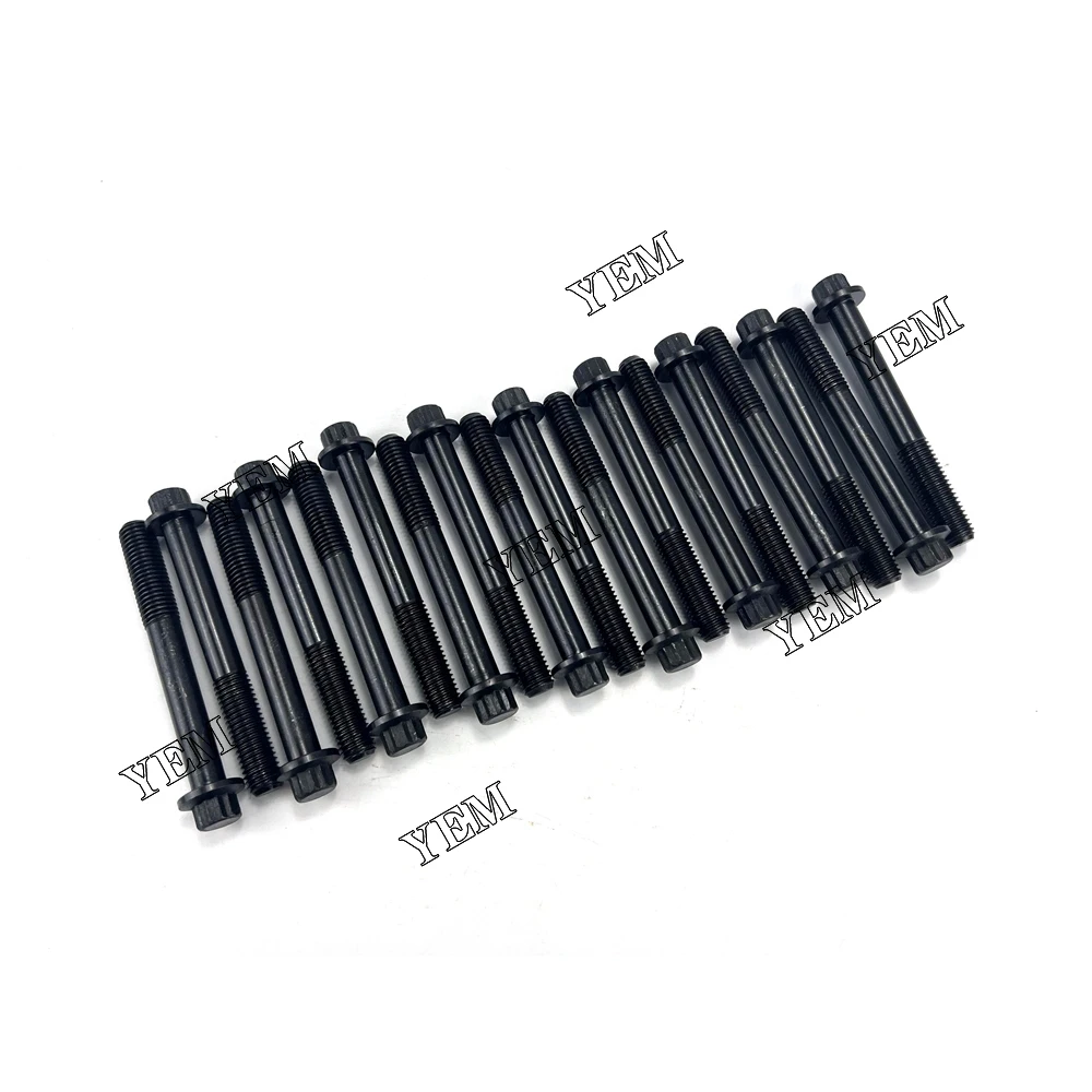 For Isuzu 4HK1 Cylinder Head Screw Engine Parts