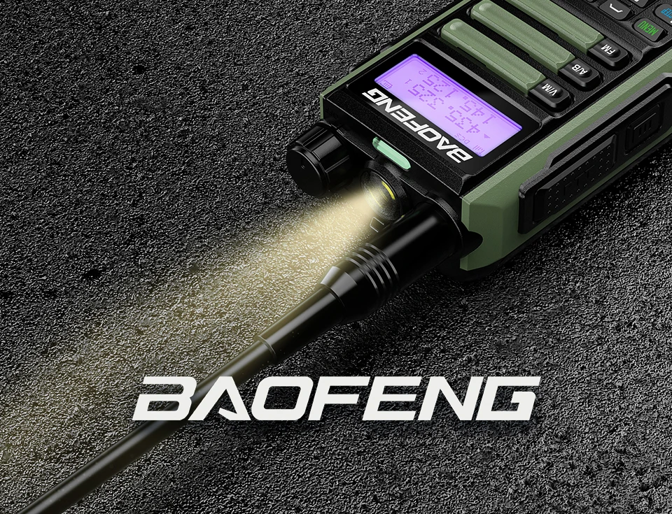 BAOFENG UV16R PRO DUAL BAND UHF/VHF WALKIE TALKIE 2-WAY RADIO FM HAM LONG  RANGE
