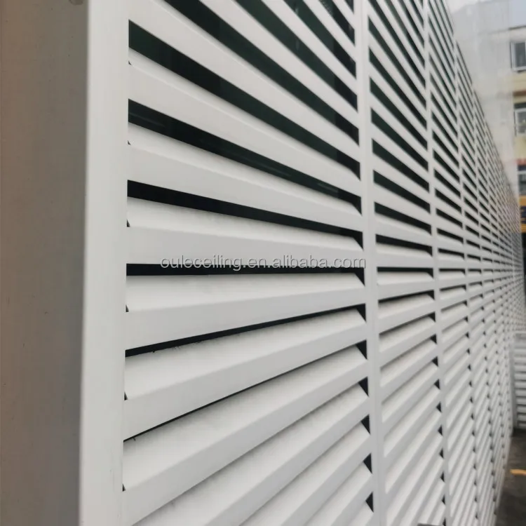 Aluminum Louver Blade Profile - Hospital Screens & Louvers