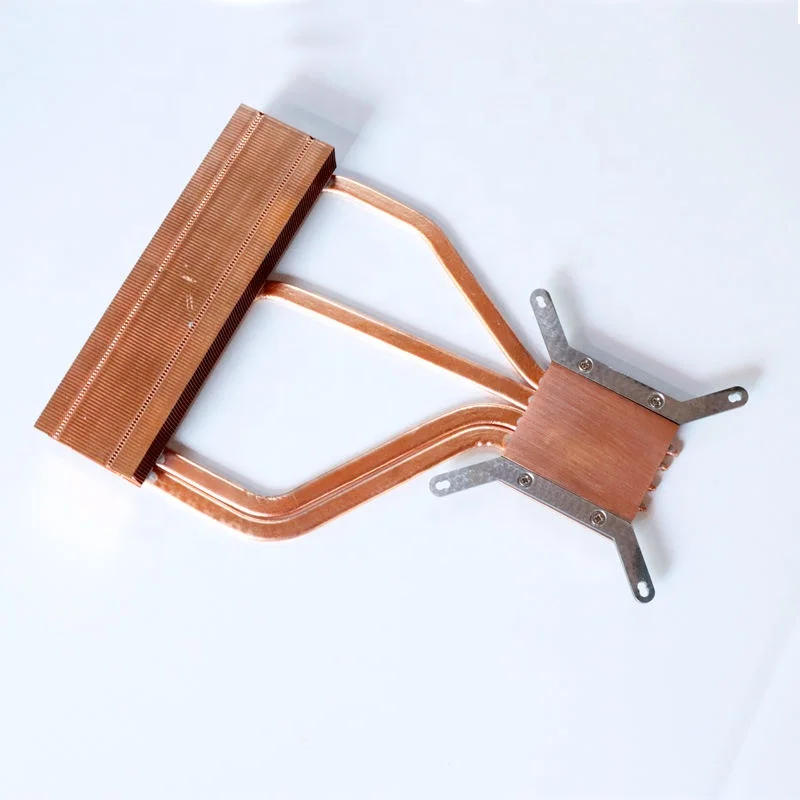 Custom Manufacturer Water Cooling Aluminum Alloy Copper Welding Heat Sink Heat Pipe with Cutting Service