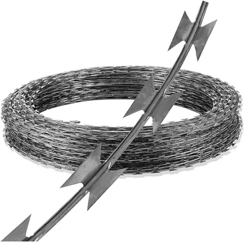 Hot Galvanized Coated Factory Sale Eco-friendly Razor Barbed Wire With Top Quality