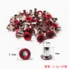 2 mm rojo brillante
