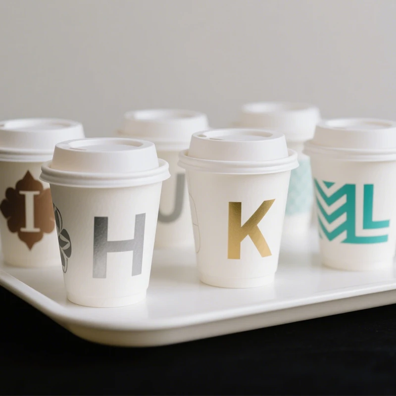 double wall coffee cup with lid-1