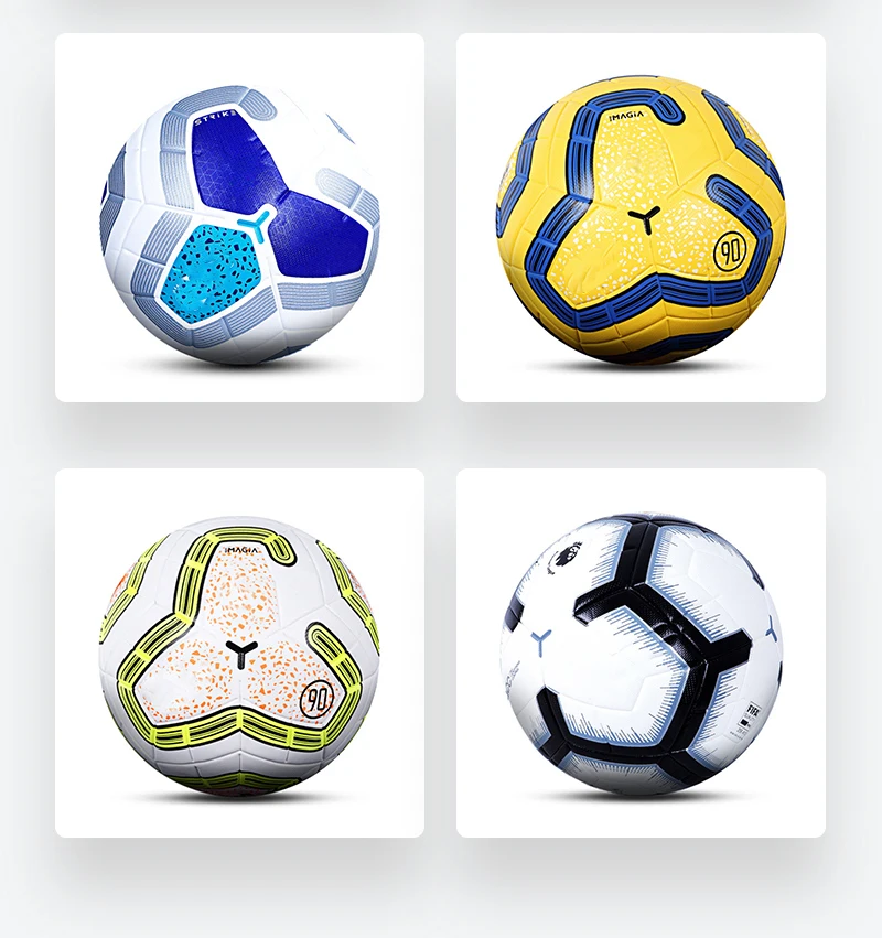 Standard Size 5 Pu Material Soccer Ball Machinestitched Pu Material