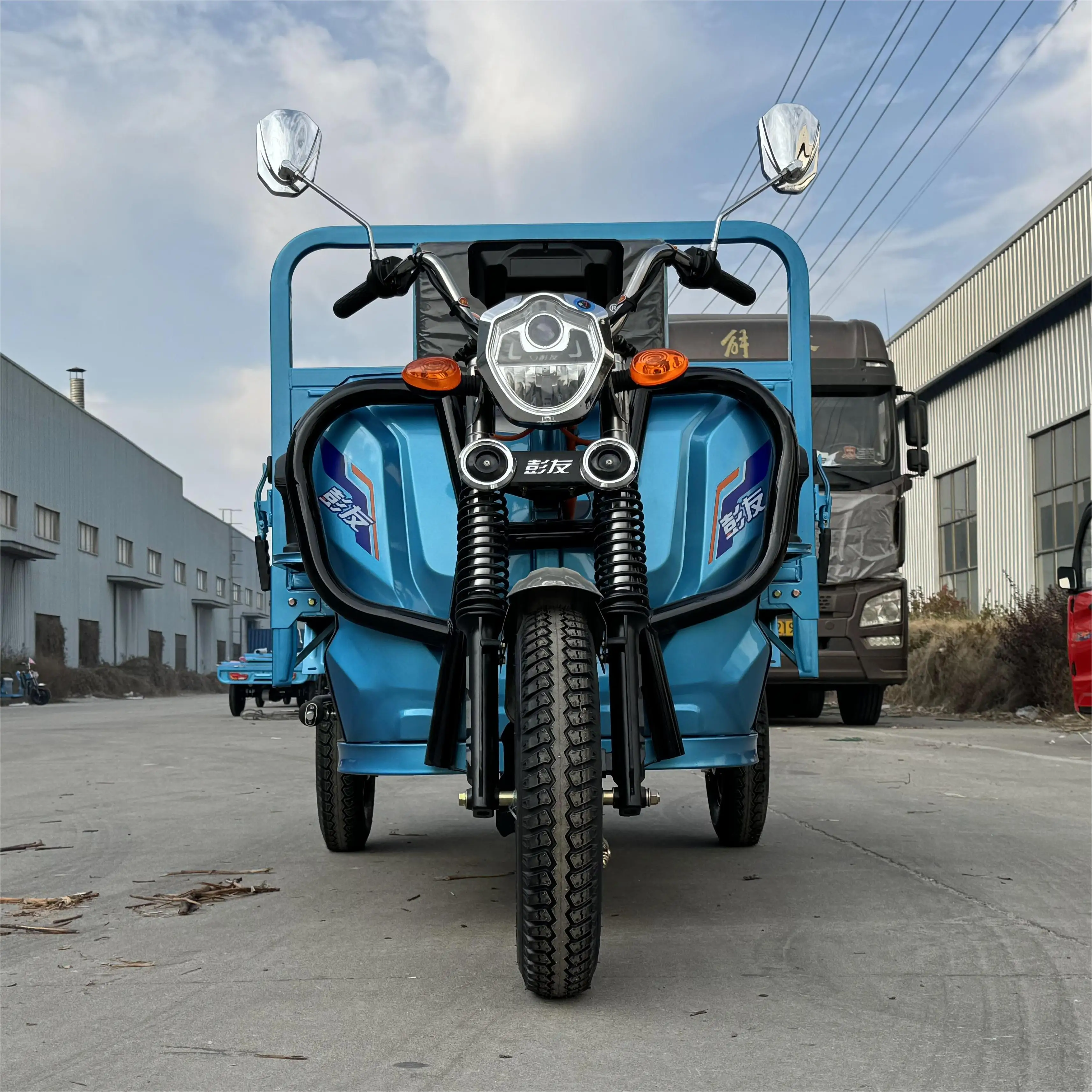 Lb-Lb160G Well Sell Truck Cargo Tricycle Five Wheel /Three Wheel Cargo  Motorcycles