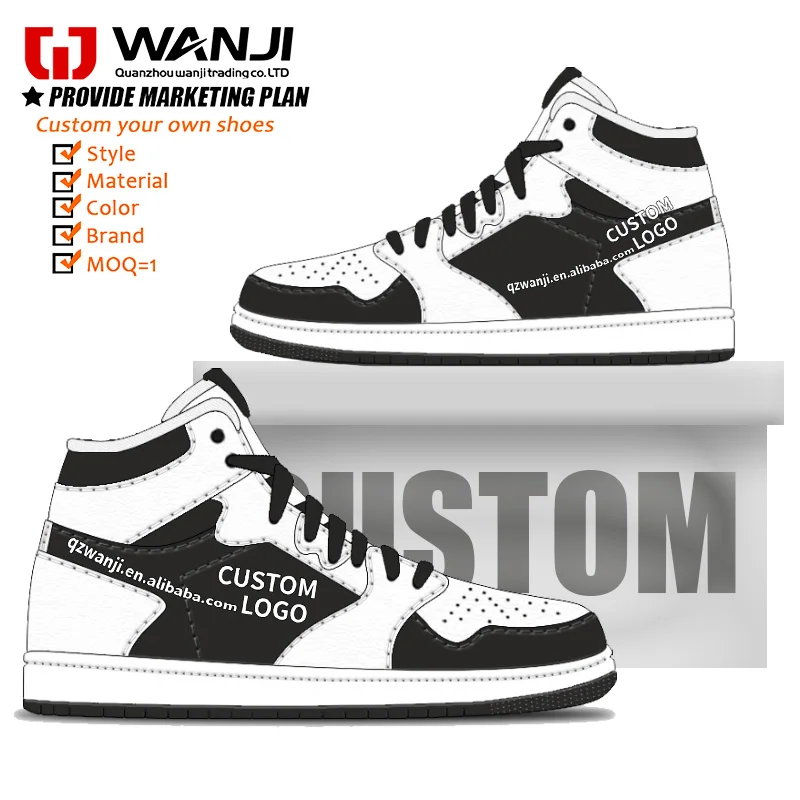 Men's Sports Basketball Sneakers Trend Cushioned Rebound Multi-color Custom logo Comfortable Walking Style Custom Logo Shoes