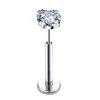 White zircon-steel