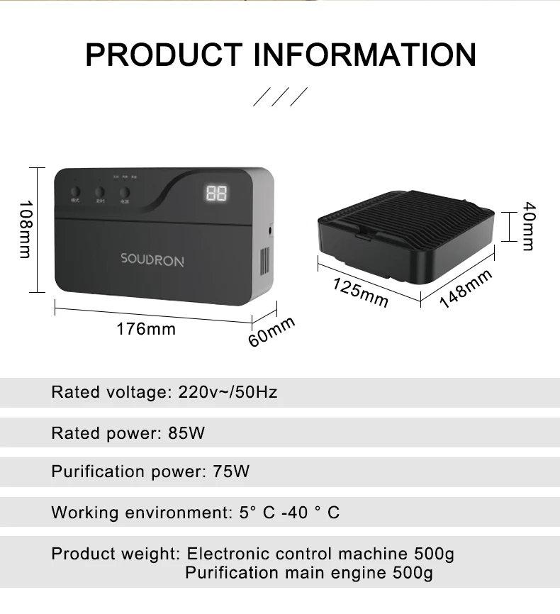Wall Mounted Electrolysis Household Food Cleaner Fruit And Vegetable