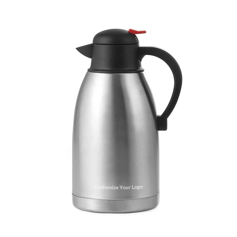 Wholesale Modern 1.5 & 2 Litre Double Walled Stainless Steel Coffee Tea